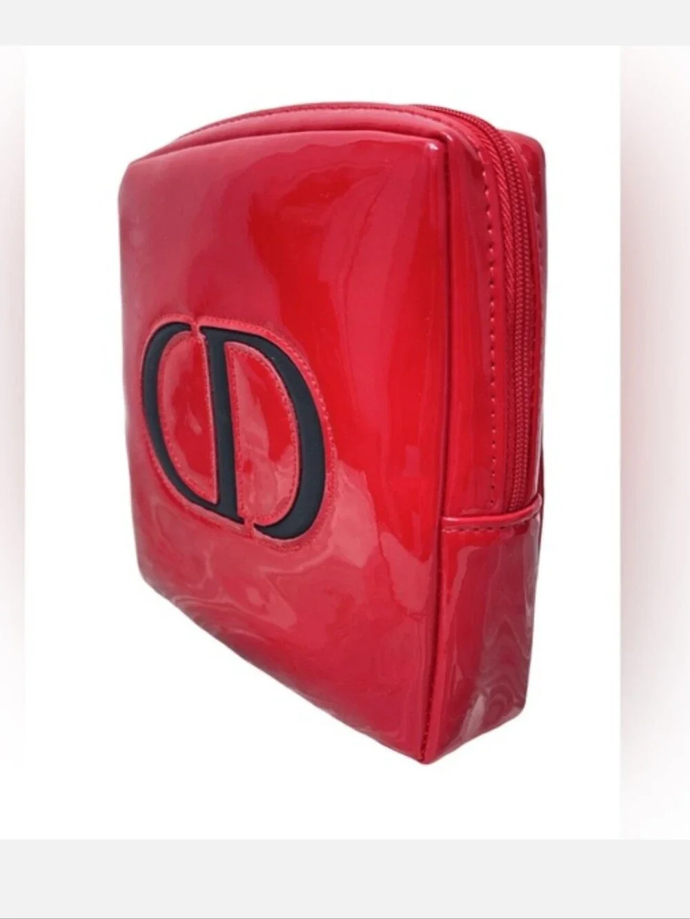 Dior Red Patent Cosmetic Pouch